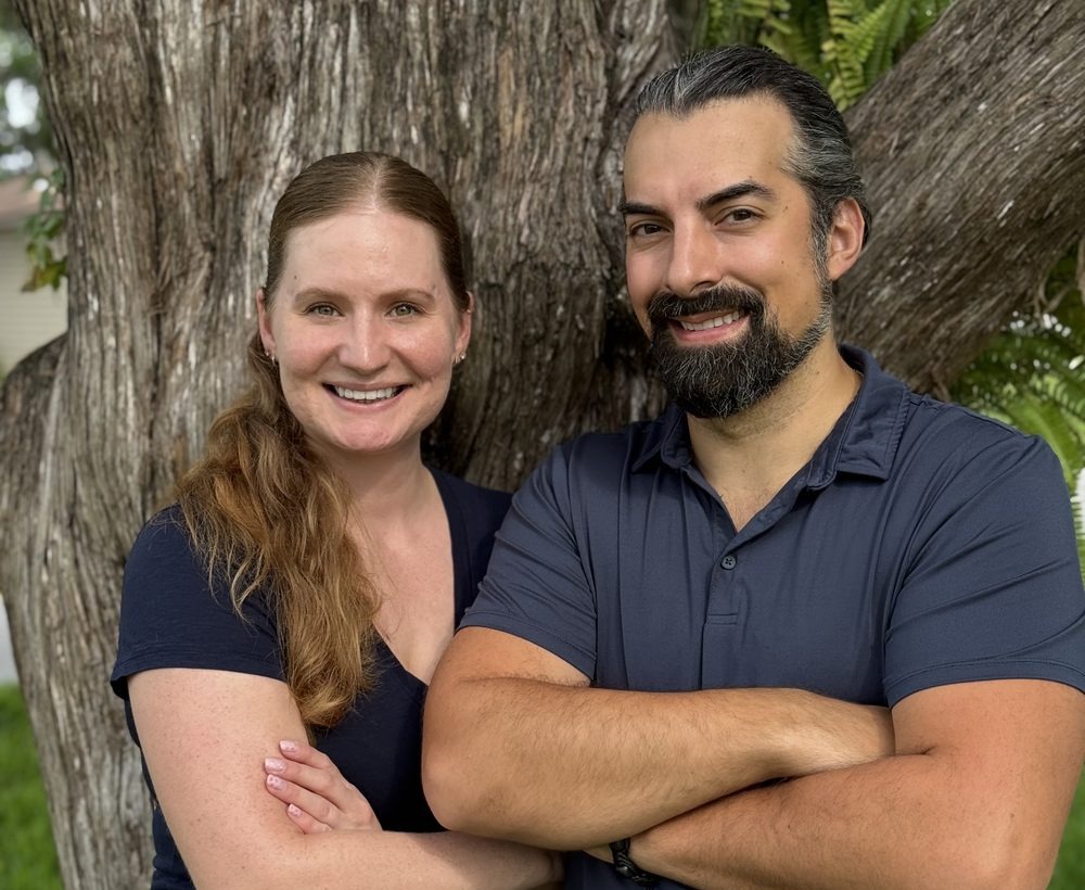 Alex Messier and Renee Byers, owners of Cotee River Massage & Skincare in Port Richey FL